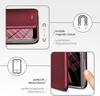 Etui Smart Diva do Xiaomi Redmi Note 9s / 9 Pro / 9 Pro Max burgundowy