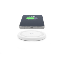 PURO Wireless Charging Station QI - Bezprzewodowa ładowarka indukcyjna Qi (biały)
