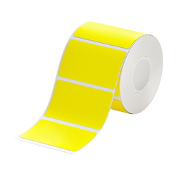 Etykiety do drukarki T50*30-230 Dual-Color (Żółte)