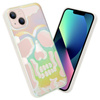 ETUI SKULL IPHONE 13 HOLO WHITE / BIAŁY