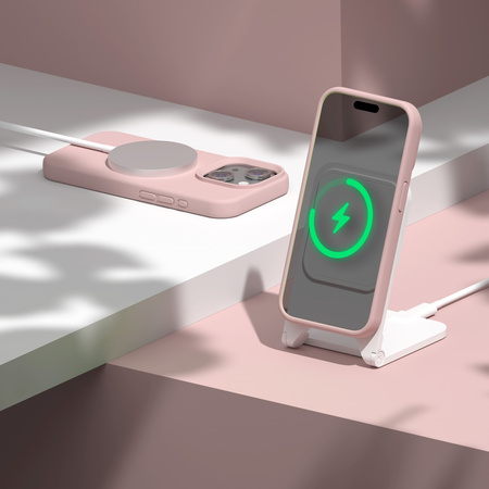 Nakładka Etteri Silicone case do Xiaomi Redmi 15C 5G jasnoróżowa