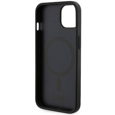 Guess GUHMP14MHGCFSEK iPhone 14 Plus 6.7" black/black hardcase GCube Stripes MagSafe
