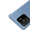 Clear View Case cover for Xiaomi Redmi 10C cover with a flap black