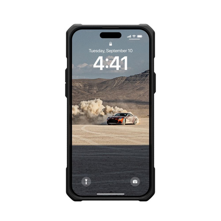 UAG Monarch - Schutzhülle für iPhone 15 Plus (Kevlar schwarz)