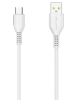 JELLICO kabel KDS-32 USB-C USB 3.1A 2M Biały