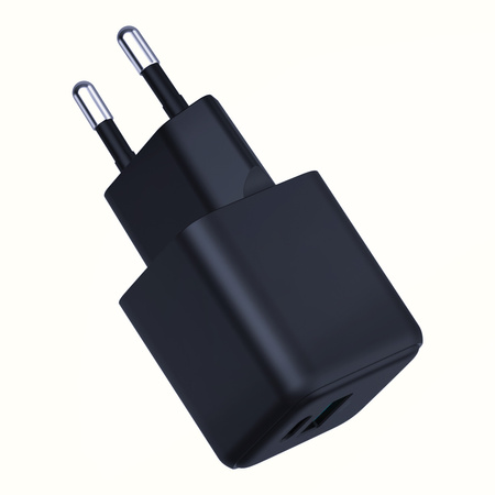 Accessories - 3mk Hyper GaN Charger 20W QC4+ PD PPS USB 1A1C Black EU
