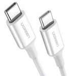 UGREEN US264 Type C to Type C Cable, 60W, 1.5m (white)