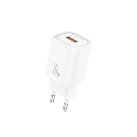 FONENG ładowarka sieciowa EU68 18W 1xUSB QC3.0 Biały