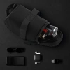 Wozinsky torba rowerowa pod siodełko 0,6 L czarny (WBB8BK black)