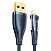 Joyroom kabel szybko ładujący z inteligentnym wyłącznikiem USB-C - Lightning 2.4A 1.2m czarny (S-UL012A3)