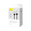 USB - Lightning 2,4A 1m Kabel Baseus CoolPlay - schwarz