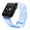 Silikonarmband Strap Light für Apple Watch 42 / 44 mm - blau