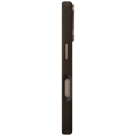 Etui UNIQ Keva Max do iPhone 16 Pro      Magclick Charging Camera Stand brązowy