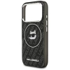 Karl Lagerfeld IML Choupette Head Logo MagSafe Case for iPhone 17 Pro - Black