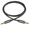Wozinsky universal mini jack cable 2x AUX cable 1.5 m black