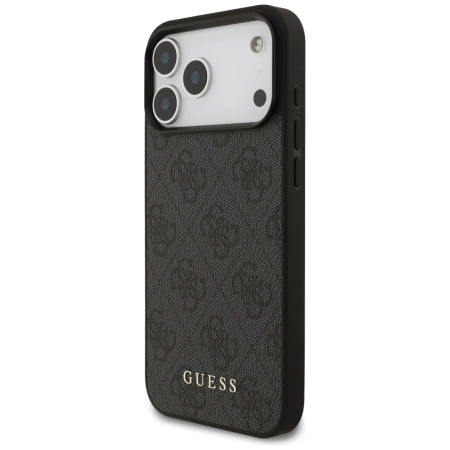 Etui Guess 4G Classic na iPhone 17 Pro Max - czarne