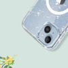Etui APPLE IPHONE 15 PLUS Tech-Protect FlexAir Hybrid MagSafe Glitter transparentne