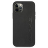 AMG AMHCP12LDOLBK iPhone 12 Pro Max 6,7" czarny/black hardcase Leather Hot Stamped