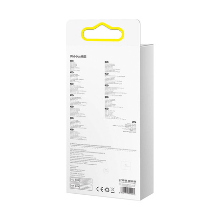 Baseus Bright Mirror 2 3in1 USB Type A cable - micro USB + Lightning + USB Type C 3.5A 1.1m black (CAMJ010001)