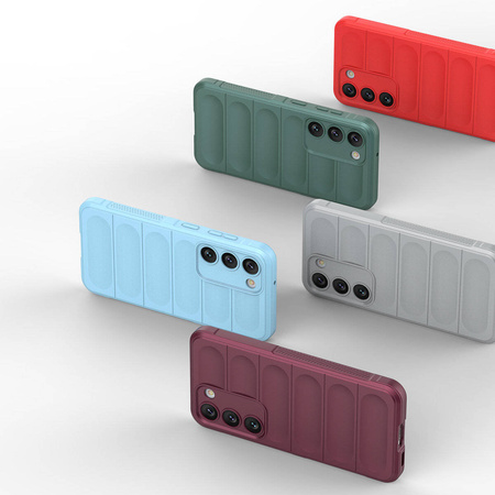 Magic Shield Case for Samsung Galaxy S23+ flexible armored cover blue