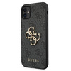 Guess GUHCN614GMGGR iPhone 11 6,1" szary/grey hardcase 4G Big Metal Logo