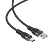 Acefast C11-04 USB-A - USB-C 3A Kabel 1,2m Magnetgeflecht - Schwarz