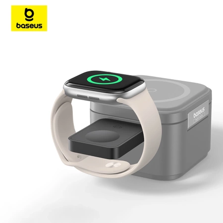 Baseus MagPro 2.5W Magnetic Inductive Charger for Apple Watch - Black
