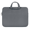 Universaltasche Laptoptasche 15,6 '' Tablet-Computer-Organizer grau