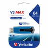 Verbatim Pendrive 64GB USB-A 3.2 V3 MAX niebieski/blue 49807
