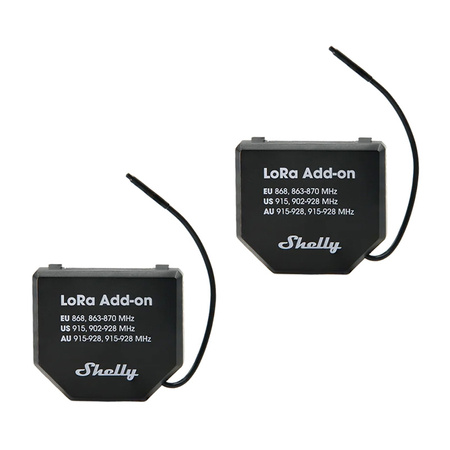 Set of 2 Relays EU868 for gen.3/4 Shelly LoRa Add-on