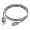 HOCO kabel USB A do Lightning 2,4A X113 1 m szary