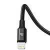 BASEUS RAPID 3IN1 TYPE-C & LIGHTNING & MICRO-USB CABLE PD20W 150CM BLACK