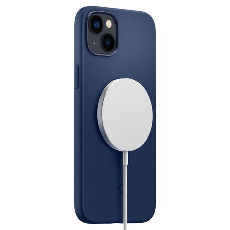 Spigen SILICONE FIT MAG MAGSAFE IPHONE 14 PLUS NAVY BLUE