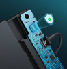 Ugreen Festplattengehäuse 2,5&#39;&#39; USB 3.2 Gen 1 5Gbps Schacht für HDD SSD mit USB Kabel schwarz (30719 CM471)