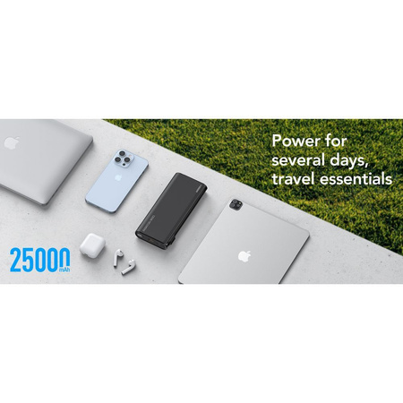 Bateria zewnętrzna (Powerbank) VEGER TCE130 - 25 000mAh Quick Charge PD 130W (W2503)