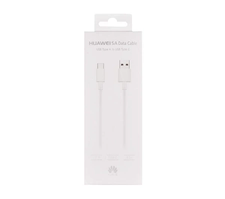 Oryginalny kabel Huawei AP71 4071497 USB-C 1M Biały (blister EU)