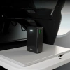 Powerbank SBS 20000 mAh 20 W z wbudowanym kablem USB-C i wyświetlaczem cyfrowym - czarny