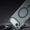 Etui Magnetic Abrasive na iPhone 17 Air kompatybilne z MagSafe - matowe niebieskie