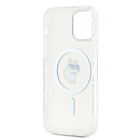Karl Lagerfeld KLHMP12MHFCCNOT iPhone 12/12 Pro 6.1" przezroczysty/transparent hardcase IML Choupette MagSafe