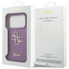 Guess Fixed Glitter Big 4G Hülle für iPhone 17 Pro - Lila
