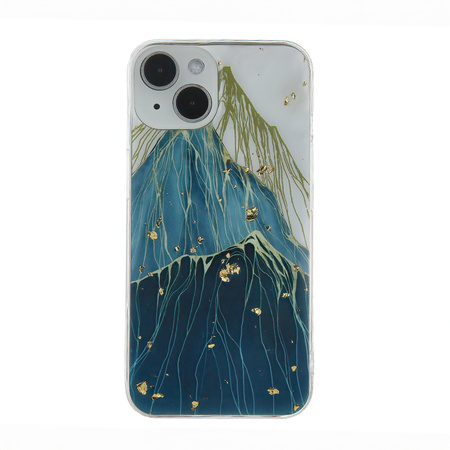 Nakładka Gold Glam do iPhone 14 6,1" Mountain