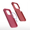 Nakładka Etteri Silicone Mag do iPhone 14 6,1" malinowa