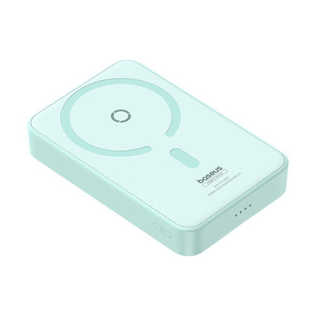 Powerbank magnetyczny Baseus MagPro Magnetic 5000mAh 20W, magsafe (miętowy)
