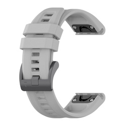 Pasek / opaska do smartwatcha Garmin FENIX 3 / 3HR / 5X / 6X / 6X PRO / 7X / 7X PRO szary (12)