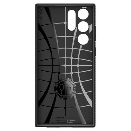 Etui SAMSUNG GALAXY S22 ULTRA Spigen Liquid Air Matte czarne