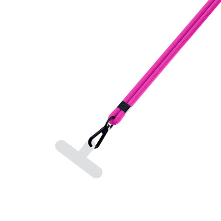 3MK EasyClip Pink (black) Smycz do telefonu