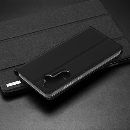 Dux Ducis Skin Pro Hülle für Samsung A35 5G mit Klappe - Schwarz