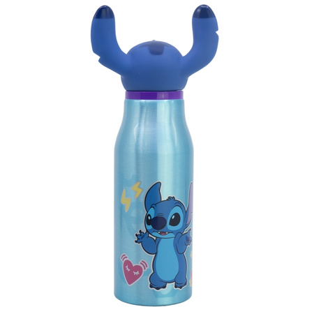 Disney Stitch - Butelka aluminiowa z zakrętką 3D 690 ml