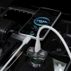 Dudao R78 78W Car Charger USB-C PD / 2xUSB-A QC - Black