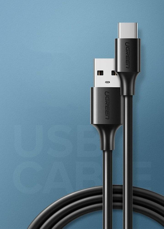 Ugreen kabel przewód USB - USB Typ C 480 Mbps 3 A 1 m biały (US287 60121)